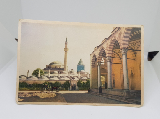 MEVLANA TÜRBESİ GÖRSELLİ 1960-1970LERDEN KARTPOSTAL