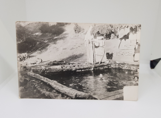 YALOVA KAPLICALARI'NDA ÇEKİLMİŞ SİYAH-BEYAZ FOTOĞRAF