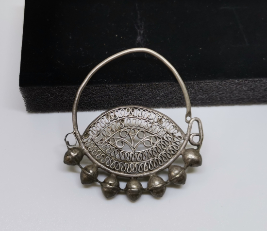 OSMANLI DÖNEMİ DİYARBAKIR YAPIMI GÜMÜŞ ERMENİ KÜPE