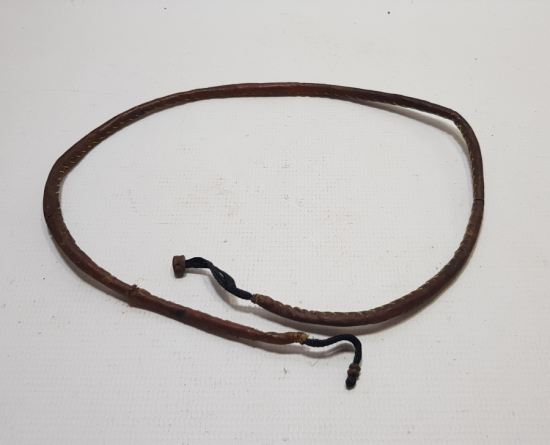 EL YAPIMI TÜRKMEN İŞİ ANTİKA DERİ AT KAMÇISI