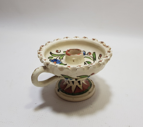 ANTİKA EL BOYAMA KÜTAHYA EL MUMLUĞU