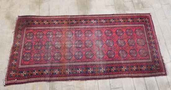 OSMANLI DÖNEMİ EL DOKUMA ÇOK NADİR ERMENİ HALI