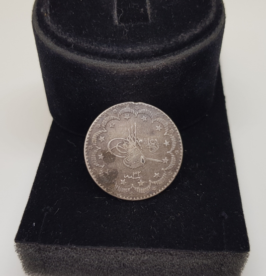 SULTAN ABDÜLHAMİD HAN DÖNEMİ GÜMÜŞ 5 KURUŞ PARA