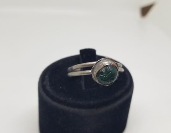 ÜZERİ HAYAT AĞAÇLI EL YAPIMI OSMANLI DÖNEMİ YÜZÜK