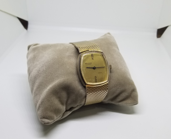 GROVANA MARKA ALTIN KAPLAMA OTOMATİK KOL SAATİ