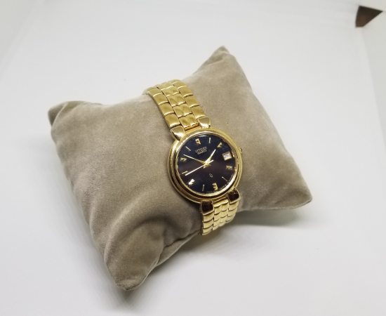 CITIZEN MARKA ALTIN KAPLAMA KOL SAATİ