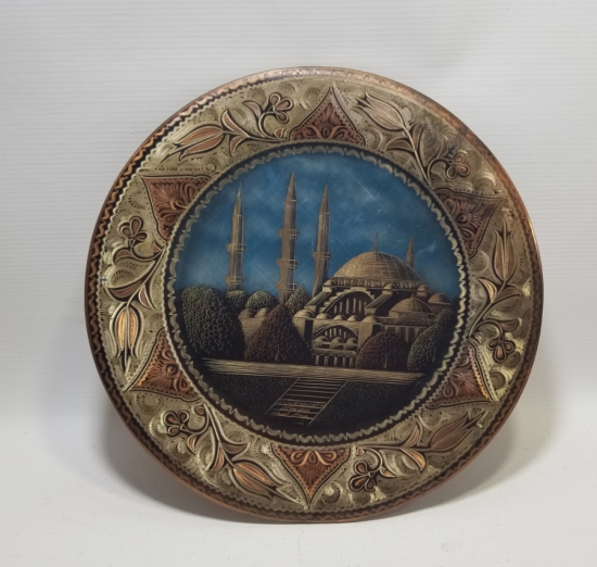 SÜLEYMANİYE CAMİ GÖRSELLİ ERZİNCAN İŞİ EL YAPIMI DUVAR TABAĞI