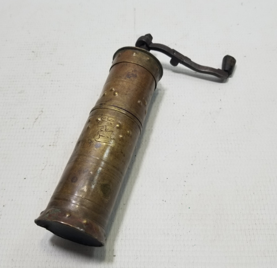 ÜZERİ OSMANLICA YAZILI OSMANLI DÖNEMİ KAHVE DEĞİRMENİ