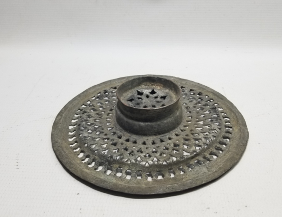 OSMANLI DÖNEMİ TESTERE İŞÇİLİKLİ İBRİK SÜZGECİ