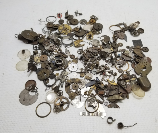 ANTİKA CEP VE KOL SAATİ PARÇALARI LOTU