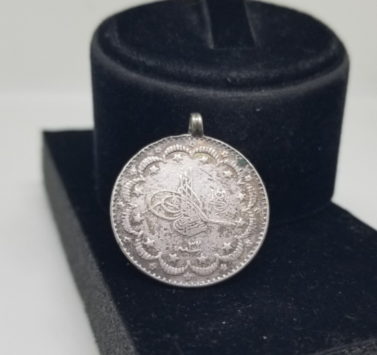 SULTAN ABDÜLHAMİD HAN DÖNEMİ GÜMÜŞ 5 KURUŞ PARA