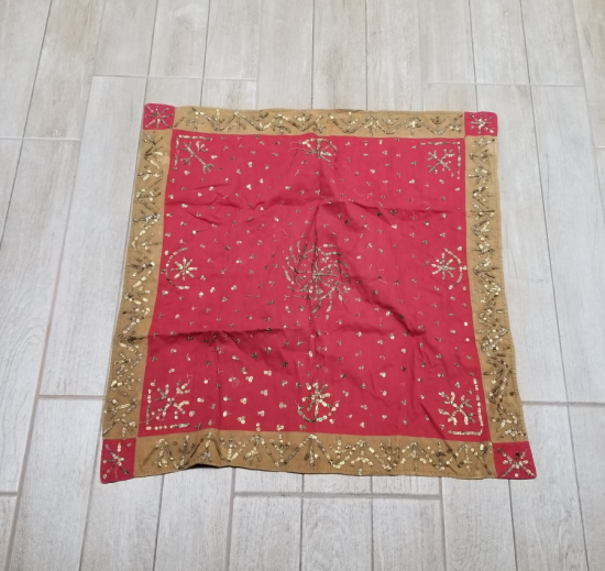 AY YILDIZ FİGÜRLÜ OSMANLI DÖNEMİ GELİN HAMAM BOHÇASI