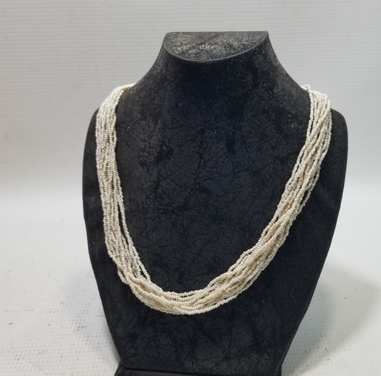 OSMANLI DÖNEMİ İNCİ FORMLU OPAL GERDANLIK