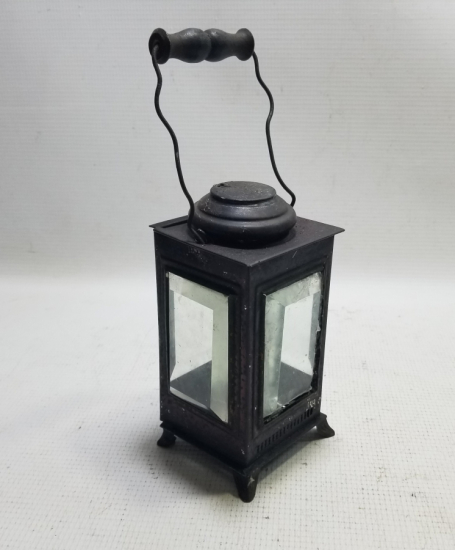 OSMANLI DÖNEMİ KRİSTAL CAMLI SEYYAR EL MUMLUĞU