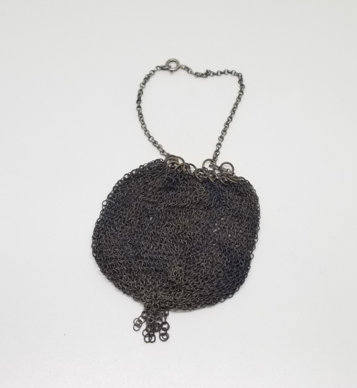 OSMANLI DÖNEMİ ZİNCİR İŞİ GÜMÜŞ ALTIN KESESİ