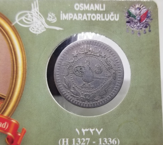 MEHMED REŞAD HAN DÖNEMİ KAPAMASINDA NİKEL 40 PARA