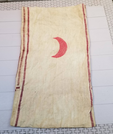 OSMANLI DÖNEMİ NADİR HİLAL-İ AHMER ERZAK ÇUVALI