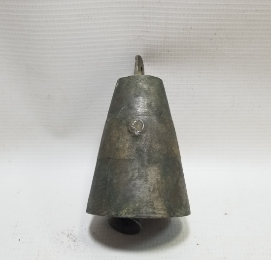 ÜZERİ AY YILDIZ FİGÜRLÜ OSMANLI DÖNEMİ DEVE ÇANI