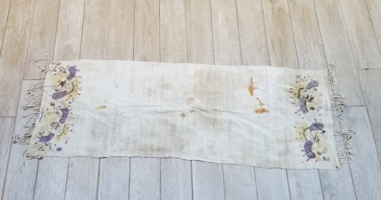 OSMANLI DÖNEMİ SIRMA İŞÇİLİKLİ HESAP İŞİ YAĞLIK