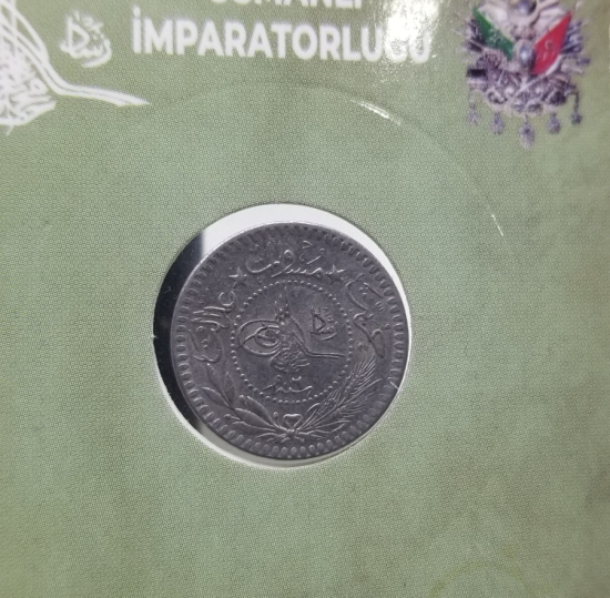 MEHMED REŞAD HAN DÖNEMİ KAPAMASINDA NİKEL 5 PARA