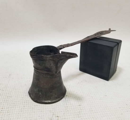 OSMANLI DÖNEMİ EL YAPIMI EDİRNE İŞİ NADİR KAHVE CEZVESİ