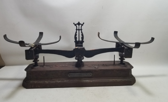 OSMANLI DÖNEMİ ERMENİ USTA YAPIMI NADİR TERAZİ