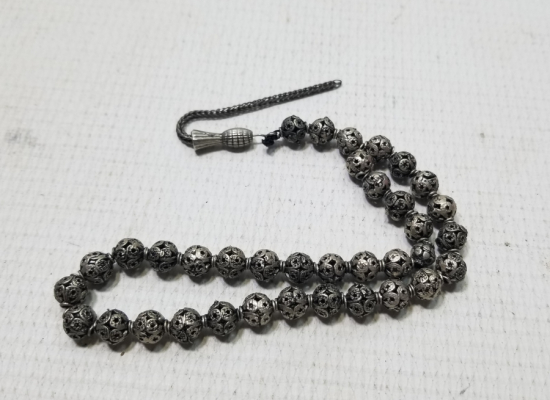 ÖZEL TASARIM TELKARİ İŞÇİLİKLİ 33LÜ TESPİH