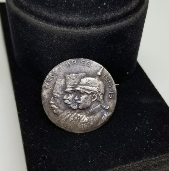 1. DÜNYA SAVAŞI DÖNEMİ İTTİFAK GÜMÜŞ ROZET