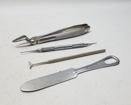 ANTİKA DİŞÇİ ALETLERİ LOTU