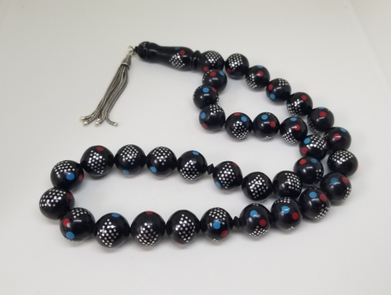 ÜZERİ İŞLEMELİ KUKA TESPİH