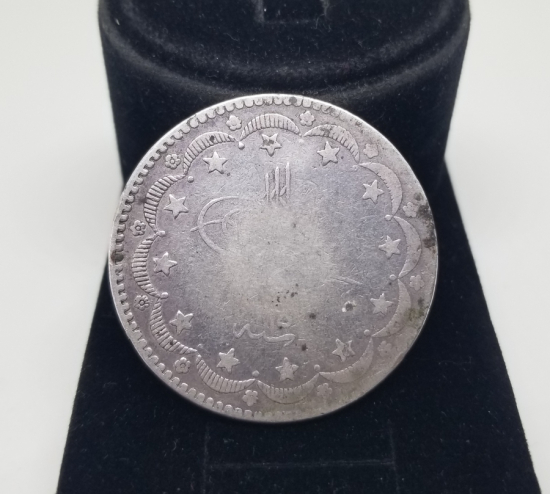 SULTAN ABDÜLAZİZ DÖNEMİ 1277/15 GÜMÜŞ 20 KURUŞ MECİDİYE PARA