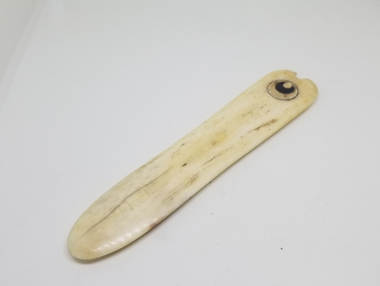 OSMANLI DÖNEMİ HİLAL MOTİFLİ KEMİK HATTAT MÜHRESİ