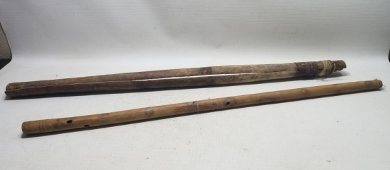 ÜZERİ İŞLEMELİ OSMANLI DÖNEMİ ÇOBAN KAVALI