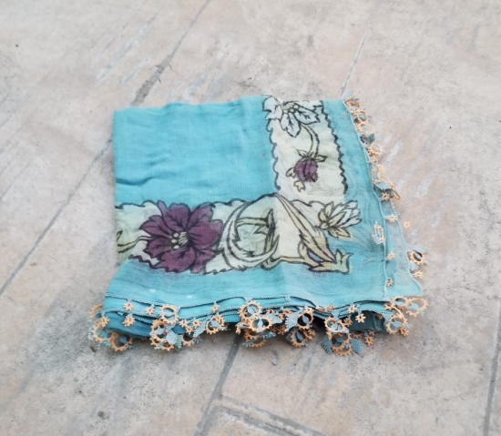 YAZMASI KIRKAĞAÇ BASKI İĞNE OYALI YAZMA