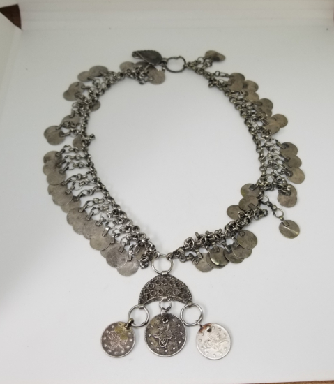 OSMANLI DÖNEMİ GÜMÜŞ GERDANLIK