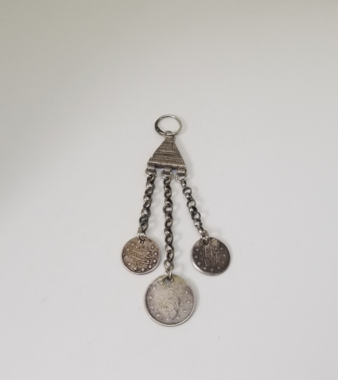 OSMANLI DÖNEMİ GÜMÜŞ TESPİH PÜSKÜLÜ