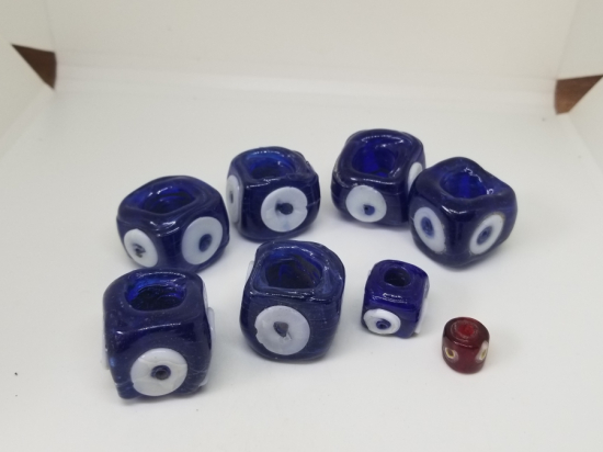 EL YAPIMI ANTİKA NAZAR BONCUKLARI LOTU