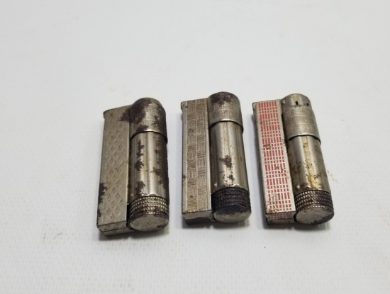 3 ADET ANTİKA MUHTAR ÇAKMAĞI