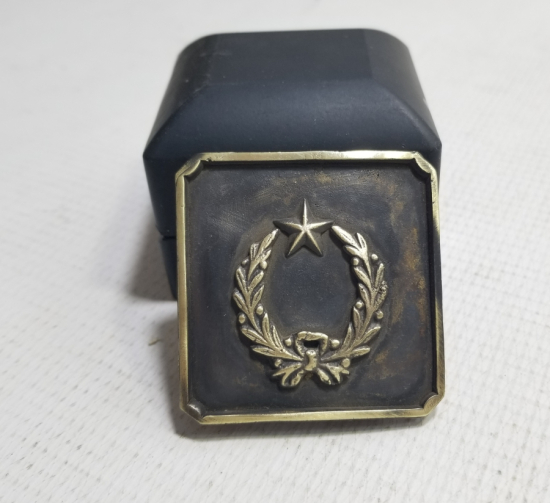 NADİR TİPTE OSMANLI DÖNEMİ ERTUĞRUL ALAYLARI SUBAY KEMER TOKASI