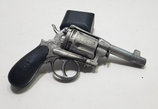 OSMANLI DÖNEMİ ÜZERİ İŞLEMELİ KARADAĞLI SUBAY TABANCASI