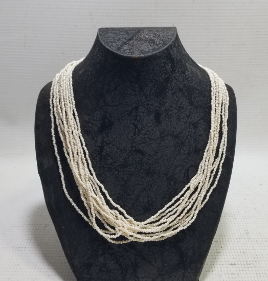 OSMANLI DÖNEMİ İNCİ FORMLU OPAL GERDANLIK