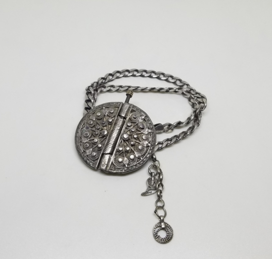 OSMANLI PARÇADAN DİZAYN EDİLMİŞ GÜMÜŞ BİLEKLİK