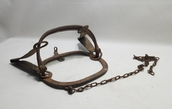 OSMANLI DÖNEMİ EL YAPIMI AYI KAPANI