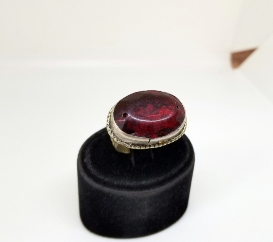 AKİK TAŞLI ANTİKA TÜRKMEN YÜZÜK