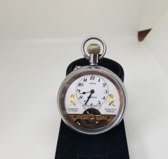 NADİR TİPTE OSMANLI DÖNEMİ 8 GÜNLÜK JOVIS CEP SAATİ