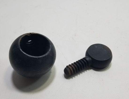 ÜZERİ OSMANLICA YAZILI NADİR TİPTE OSMANLI DÖNEMİ CEVİZ KIRACAĞI