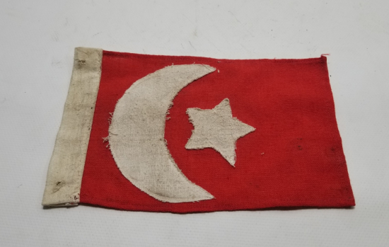 OSMANLI DÖNEMİ ÇOK NADİR GÖĞÜS BAYRAĞI