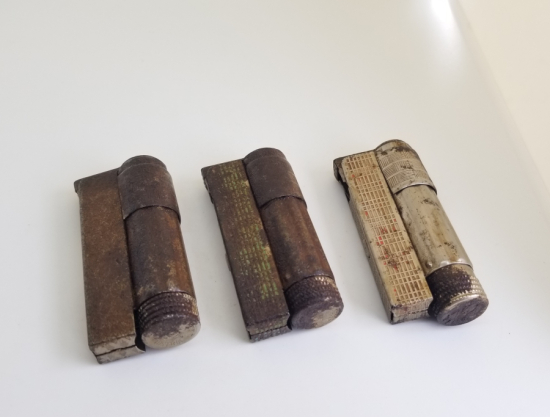 3 ADET ANTİKA MUHTAR ÇAKMAĞI