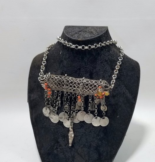 OSMANLI DÖNEMİ NADİR TİPTE MERCANLI HAMAYIL