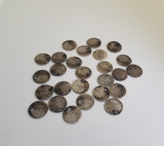 OSMANLI DÖNEMİ GÜMÜŞ PARA LOTU